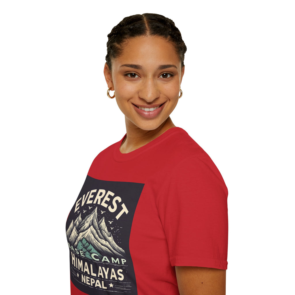 Everest Base Camp T-Shirt – Himalayas Nepal Vintage Mountain Tee