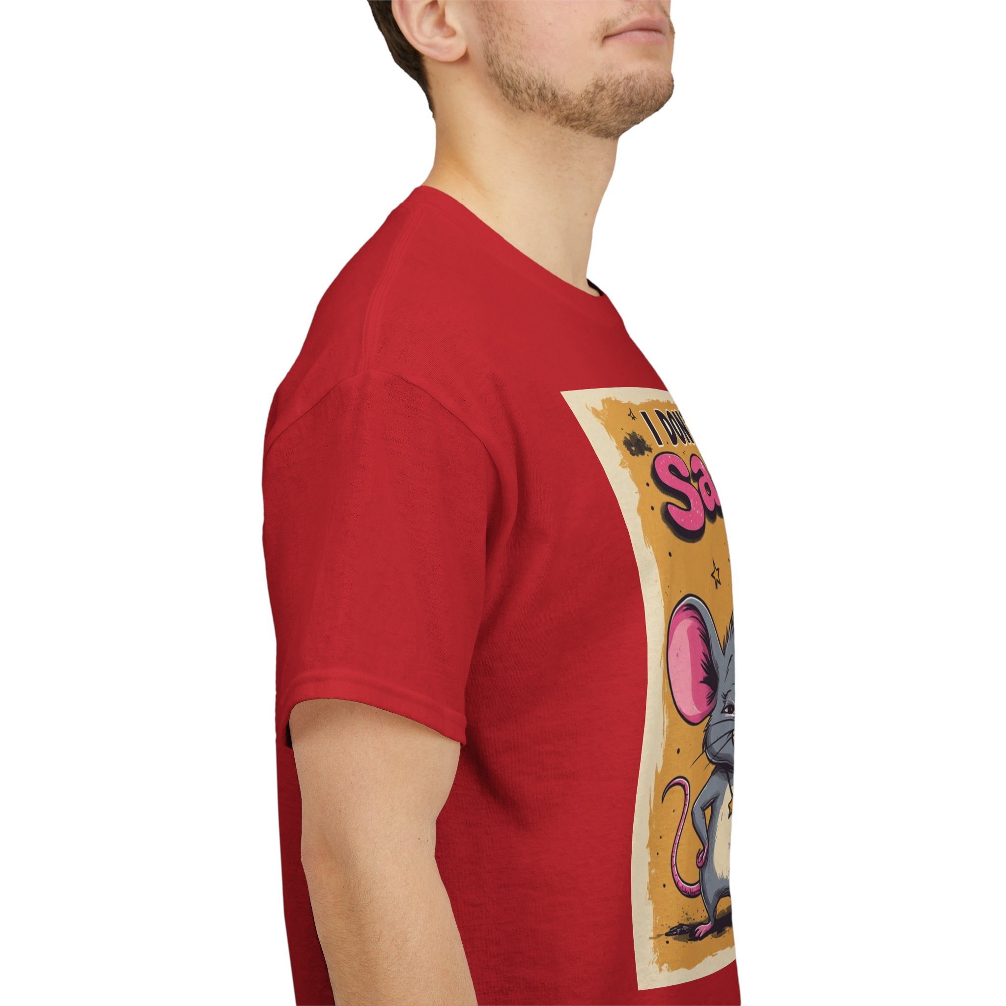 I Don't Give A Snair! Tee — Funny Mouse & Cat Graphic T-Shirt