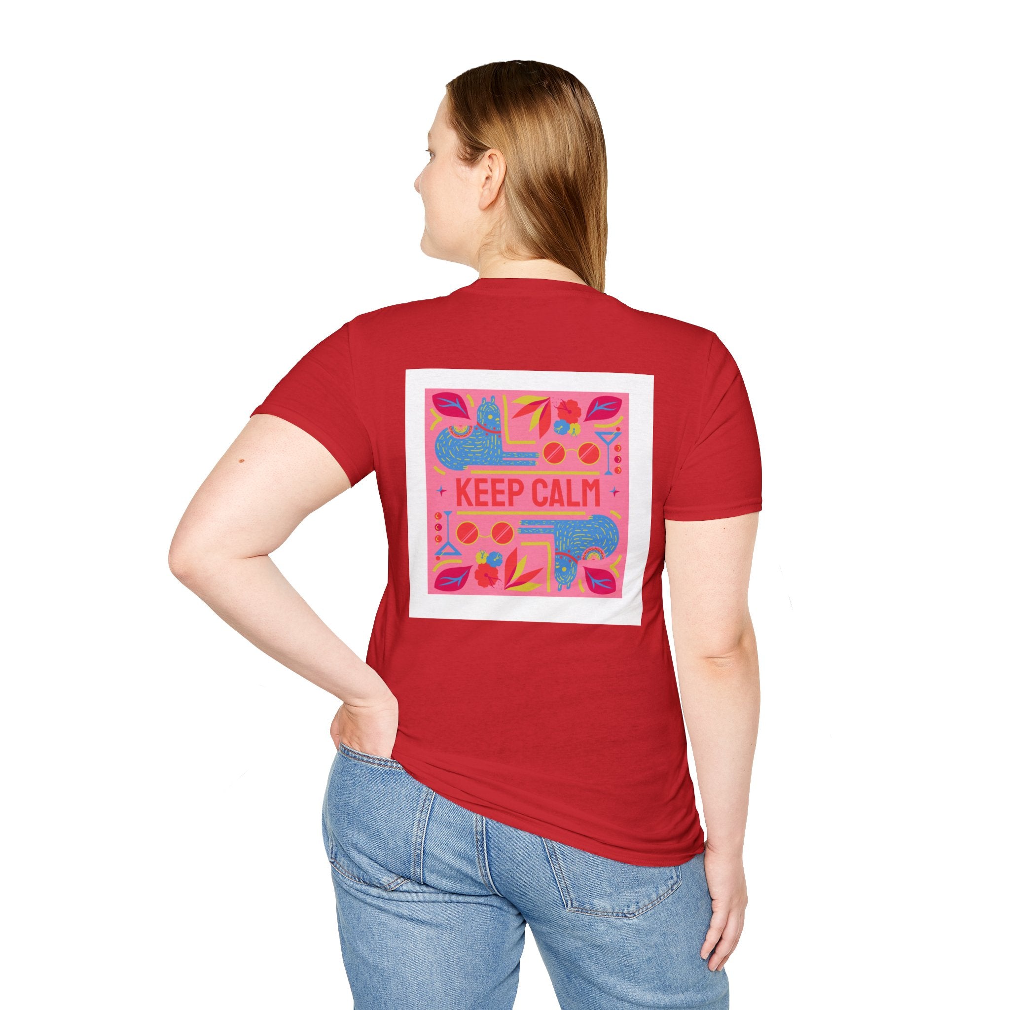 Keep Calm Floral Graphic T-Shirt