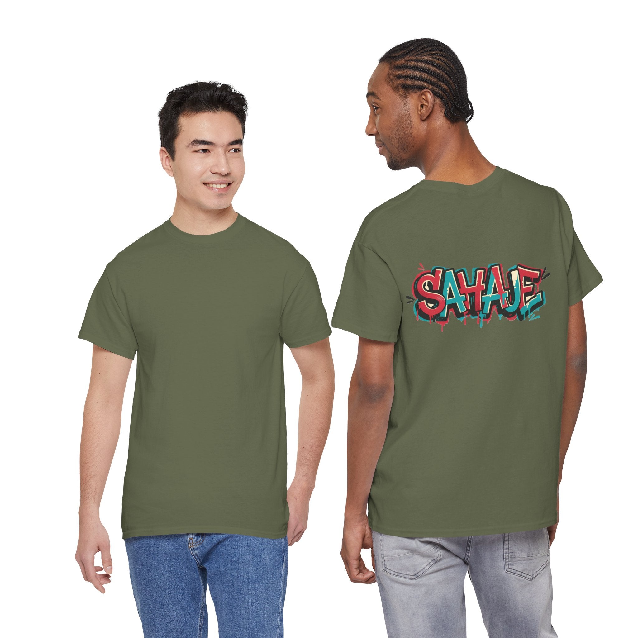 Graffiti "SAVAJE" Tee - Urban Streetwear Graphic T-Shirt