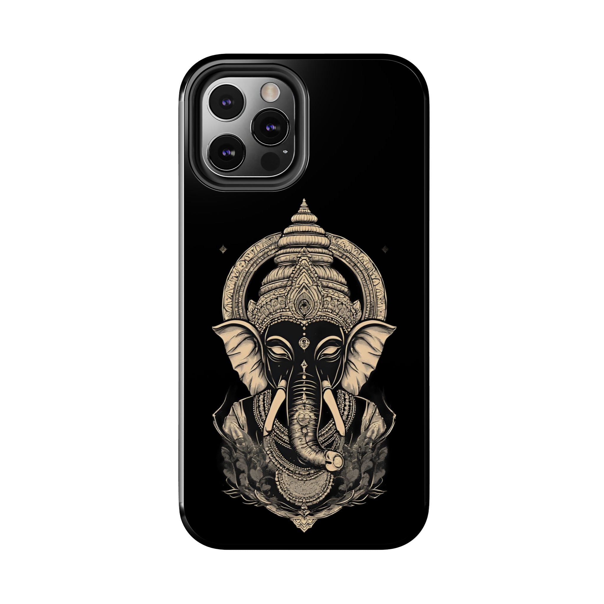 Ganesha Tough Phone Case — Protective Hindu Elephant Design