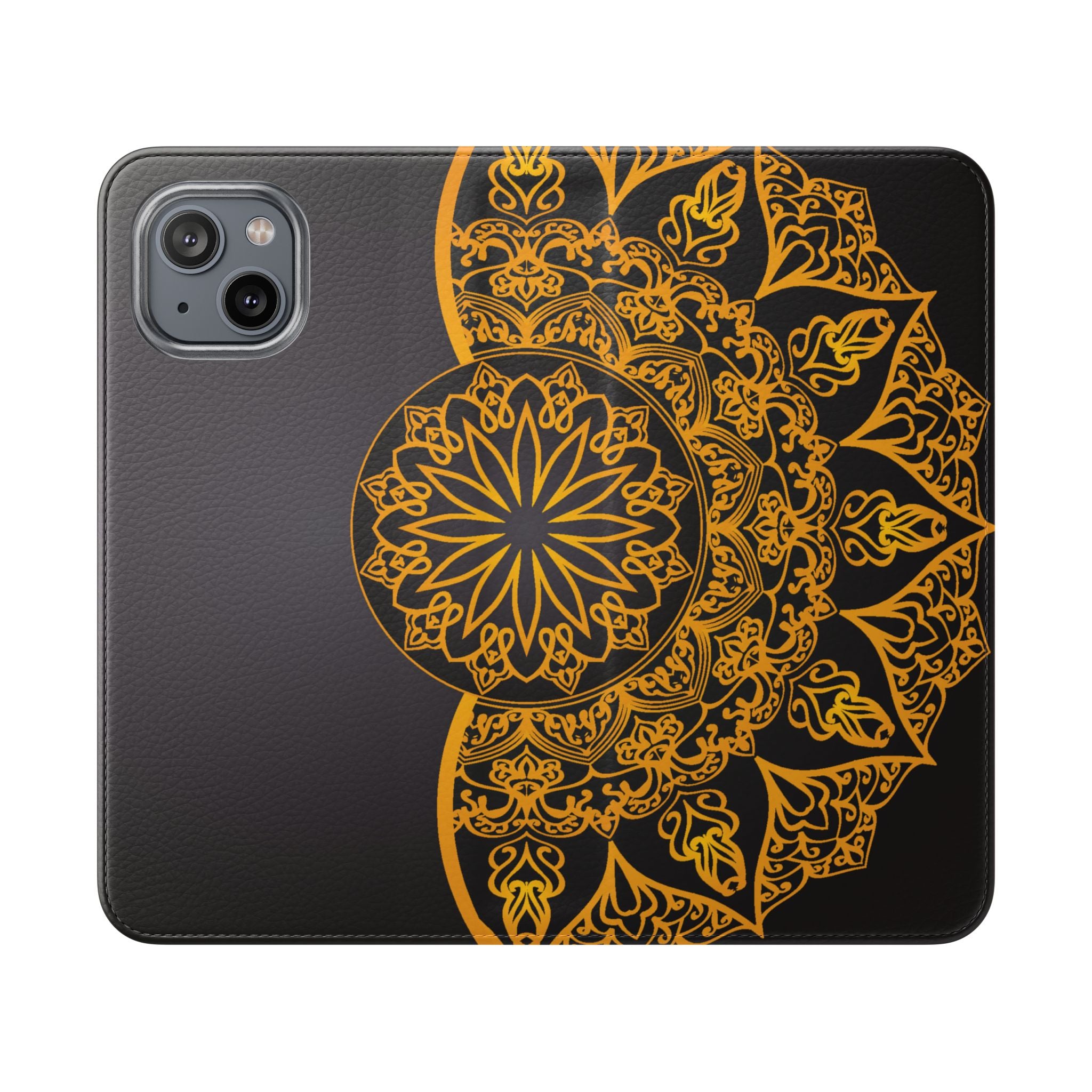 Elegant Mandala Flip Cases for Phones, Stylish Phone Wallet, Personalized Smartphone Cover, Perfect Gift for Occasions