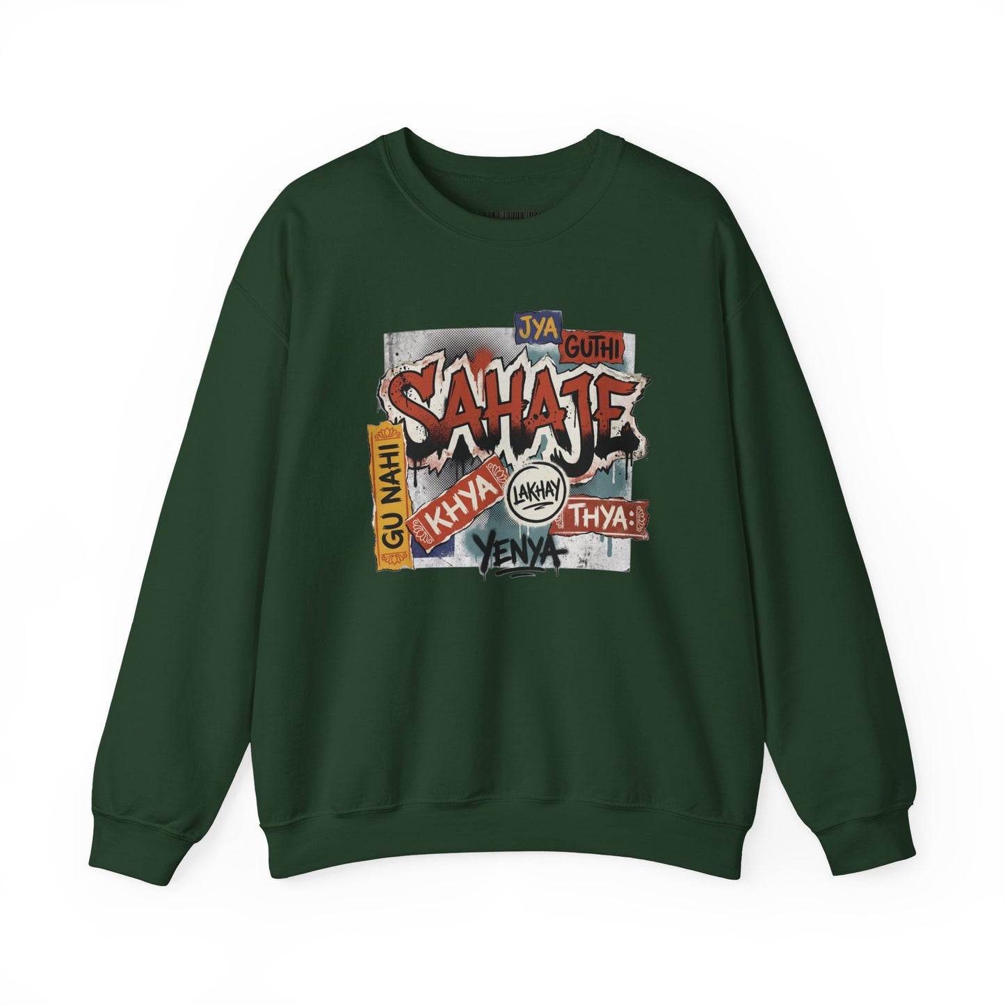 Sahajee Graphic Crewneck Sweatshirt — Urban Tagline Streetwear