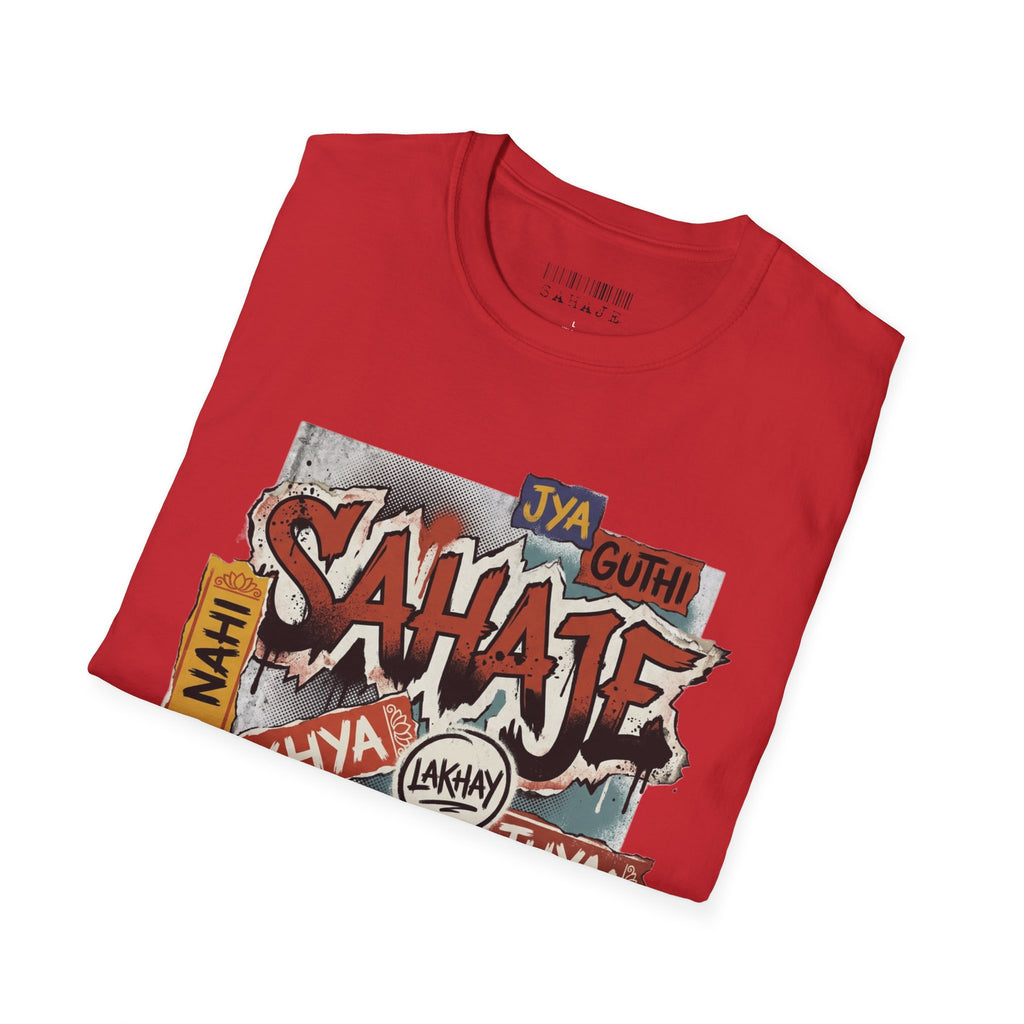 T-Shirt , Sahaje brand's Streetwear , local craftmanship - Perfect gift for Men and Women