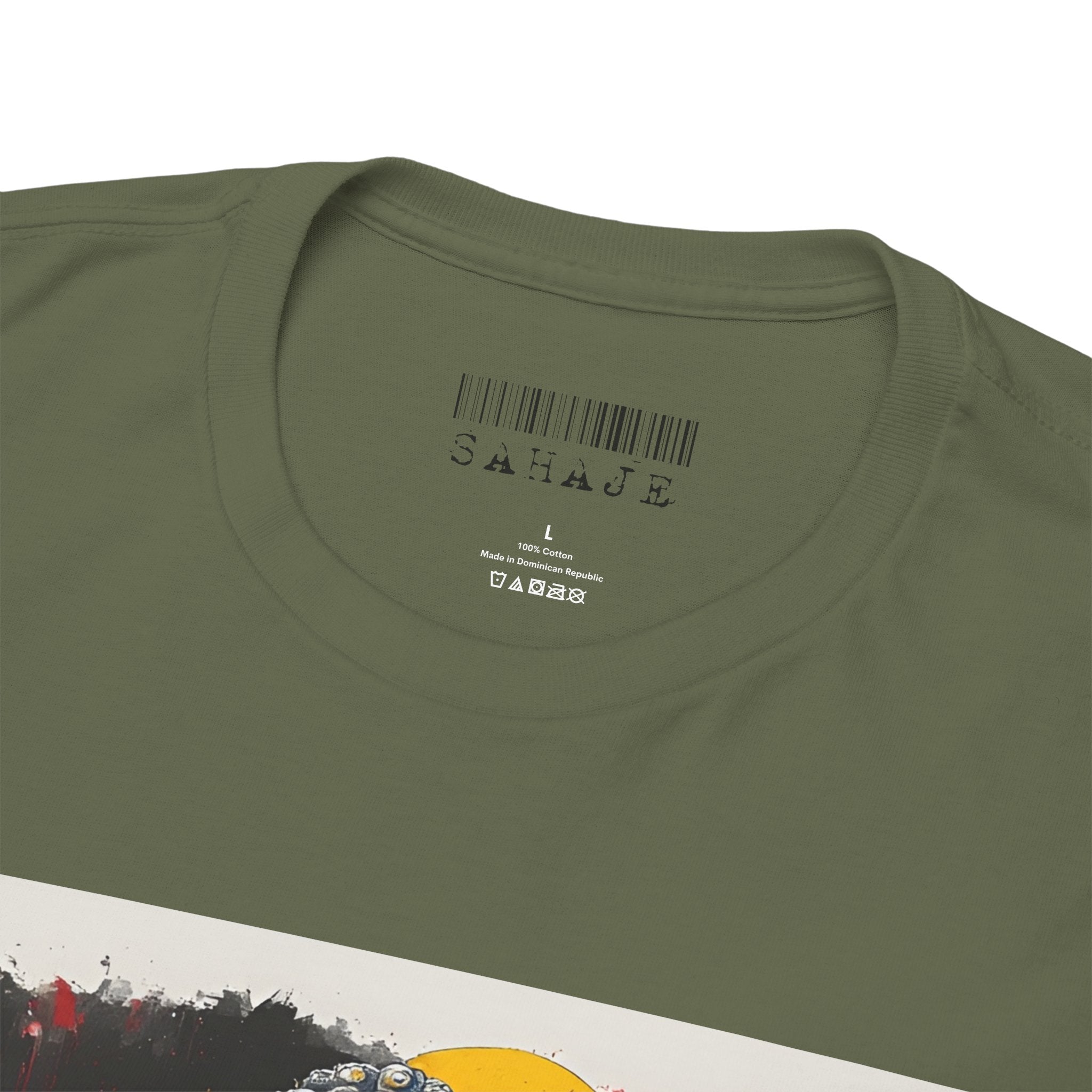 Buddha Peace Tee — Colorful Buddha & Doves Graphic T-Shirt