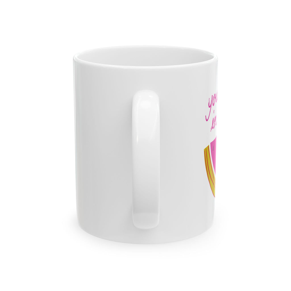 Fun Watermelon Ceramic Mug - Perfect Gift for Summer, Pool Parties, and Fruit Lovers! | Enhance Your Morning Coffee with a Splash of Joy