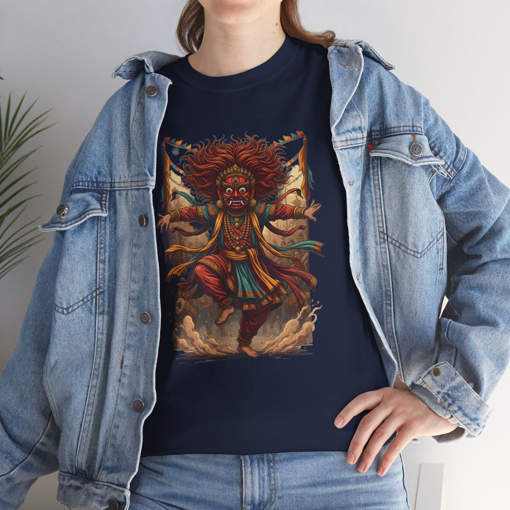 T-Shirt — Tribal Dancer Graphic Tee (Native Spirit Warrior Art)