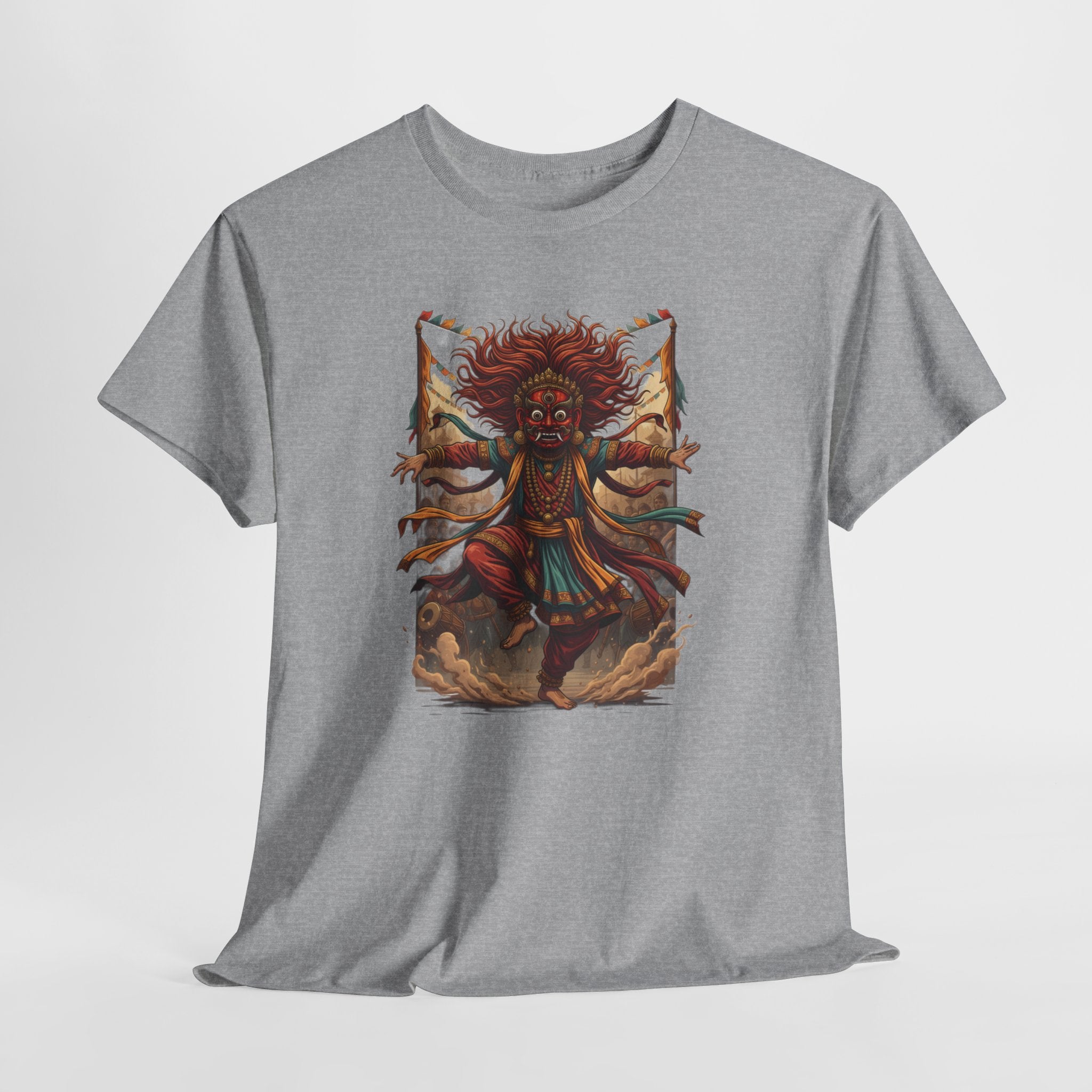 T-Shirt — Tribal Dancer Graphic Tee (Native Spirit Warrior Art)