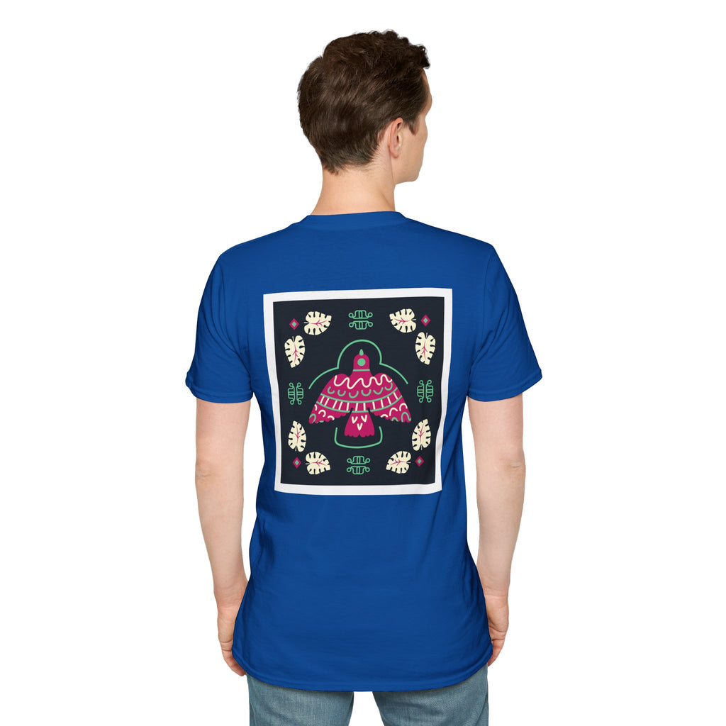 Mushroom Garden Graphic T-Shirt — Whimsical Pink Mushroom Design