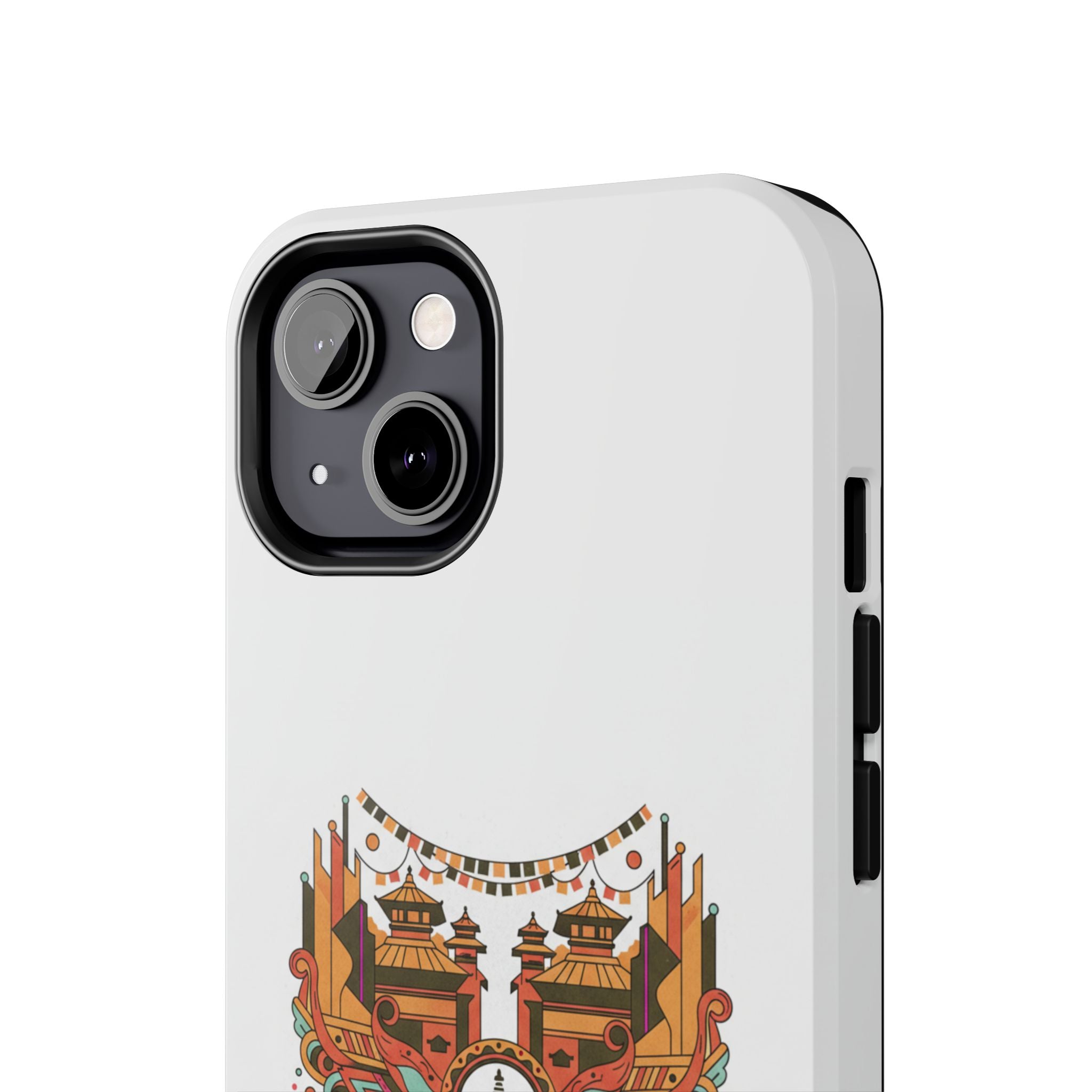 Tough Phone Case — Vintage Temple Mandala Design