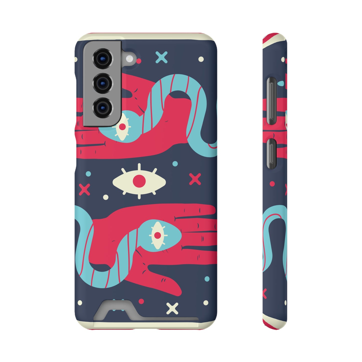 Mystical Phone Case with Card Holder - Boho Chic Style, Unique Design for Everyday Use, Perfect Gift for Creatives, Eye-Catching [...]