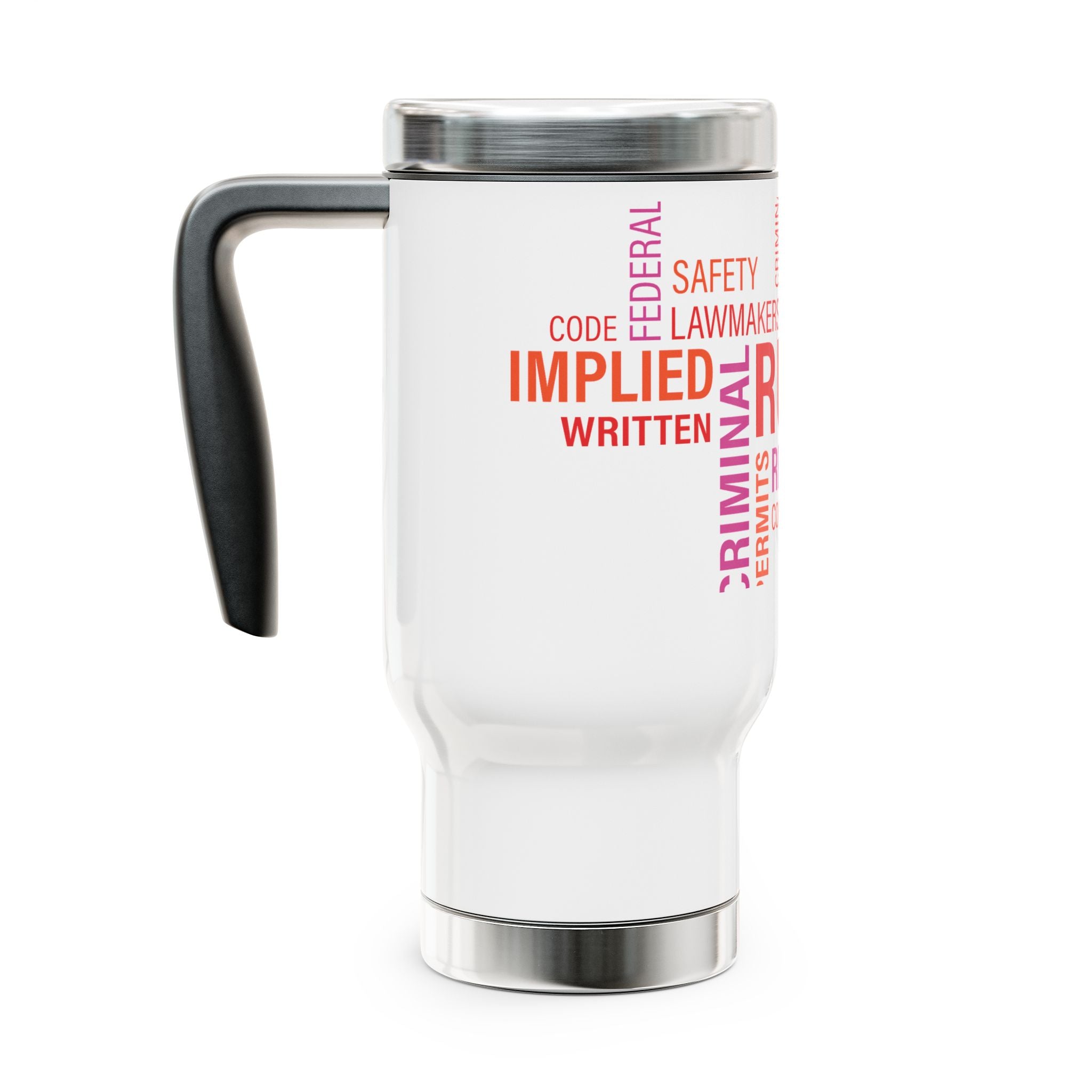 Red and Blue Artistic Travel Mug, Stainless Steel Coffee Cup, Perfect for Outdoor Adventures, Gift for Travelers, Camping Gear, Road [...]