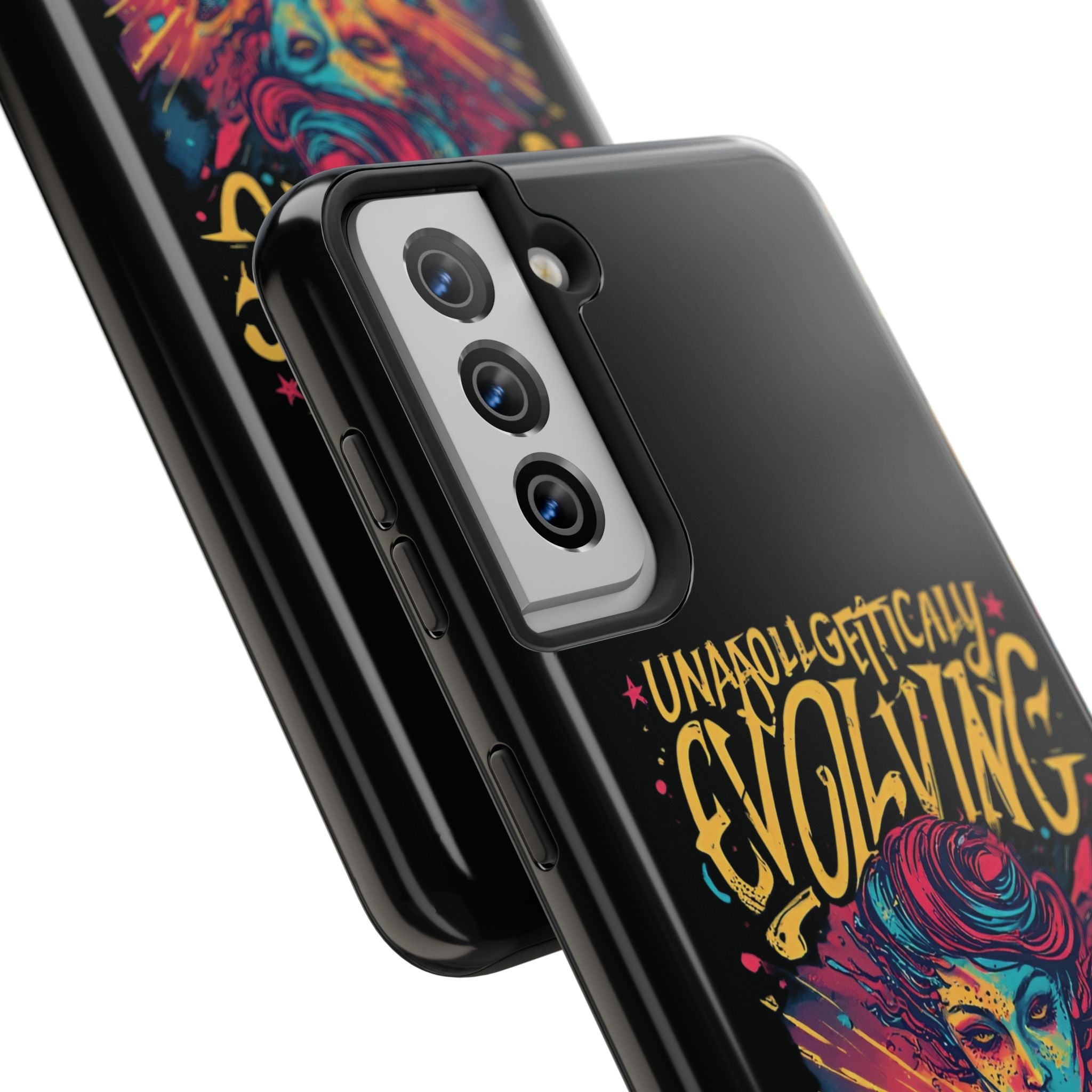 Evolving Butterfly Phone Case — "Unapologetically Evolving" Artistic Protective Case