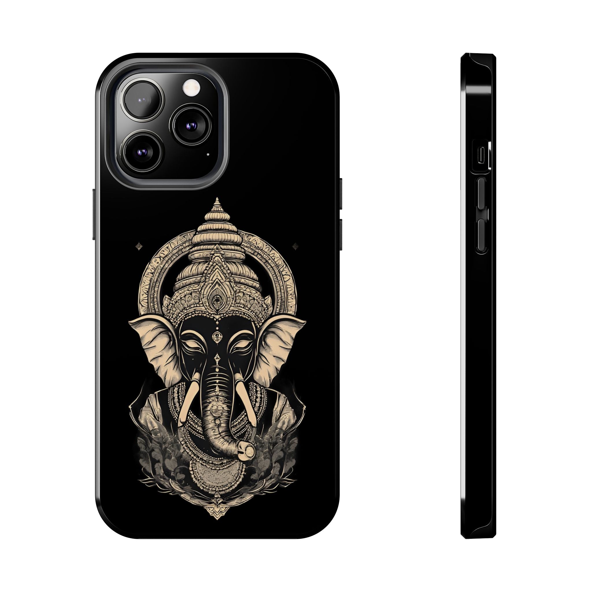 Ganesha Tough Phone Case — Protective Hindu Elephant Design