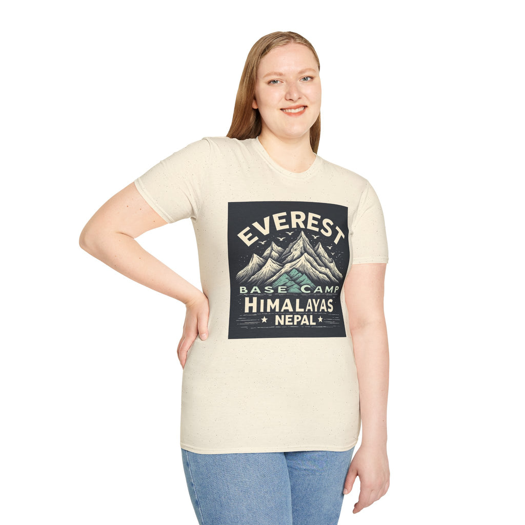 Everest Base Camp T-Shirt – Himalayas Nepal Vintage Mountain Tee