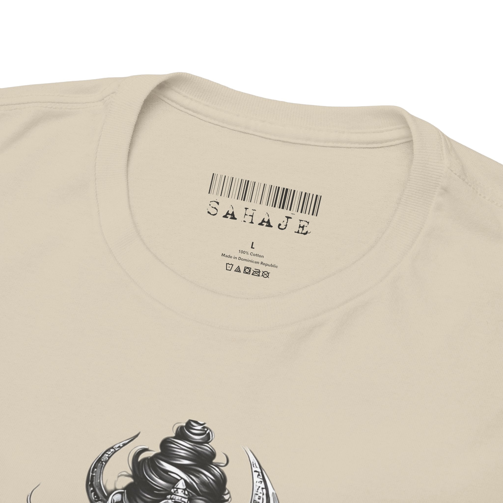 Shiva Portrait Tee — Hindu God Shiva Graphic T-Shirt