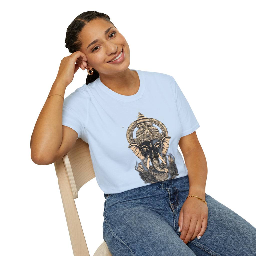 Ganesha Elephant Graphic T-Shirt