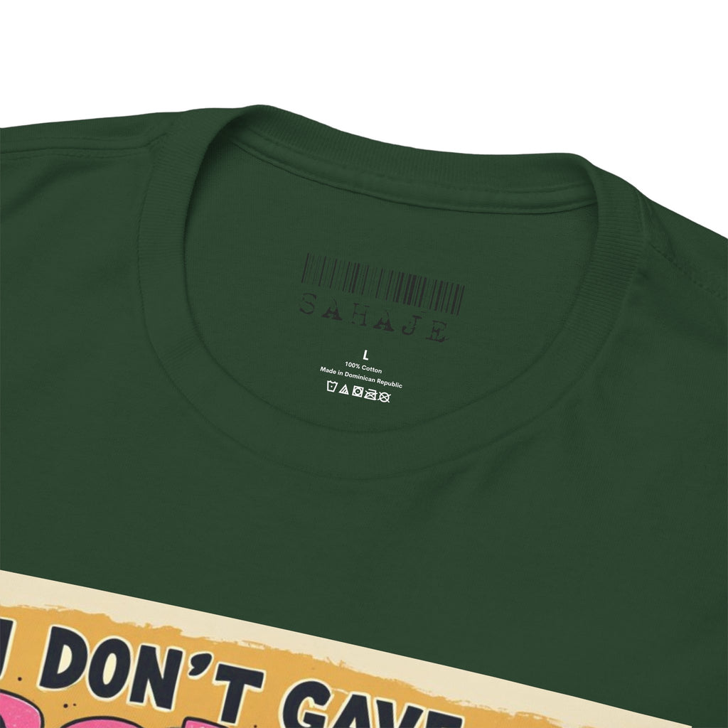 I Don't Give A Snair! Tee — Funny Mouse & Cat Graphic T-Shirt