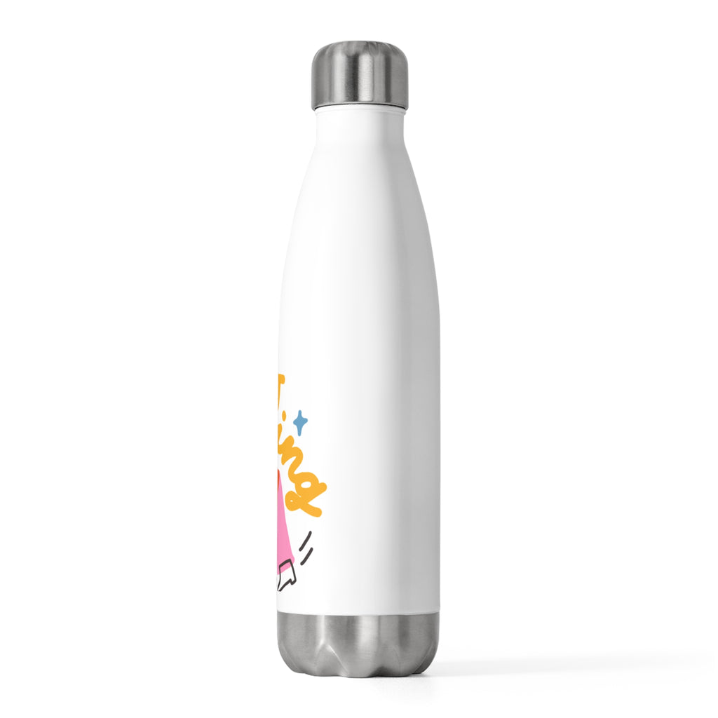 Get Moving Insulated Water Bottle, Motivational Sports Bottle, Hydration Gift, Fitness Bottle, Exercise Accessories, Healthy Living