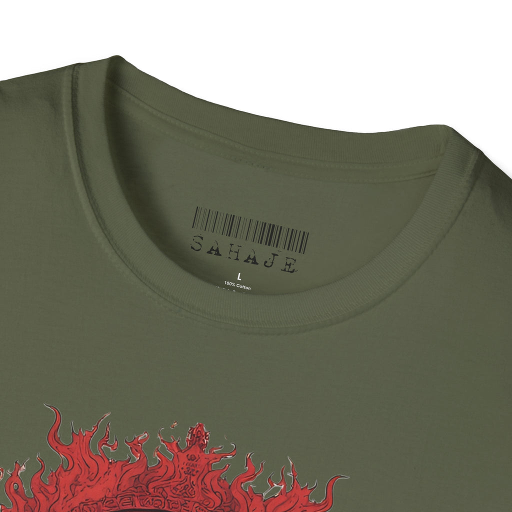 Buddha Lotus Meditation T-Shirt — Zen Buddhist Graphic Tee
