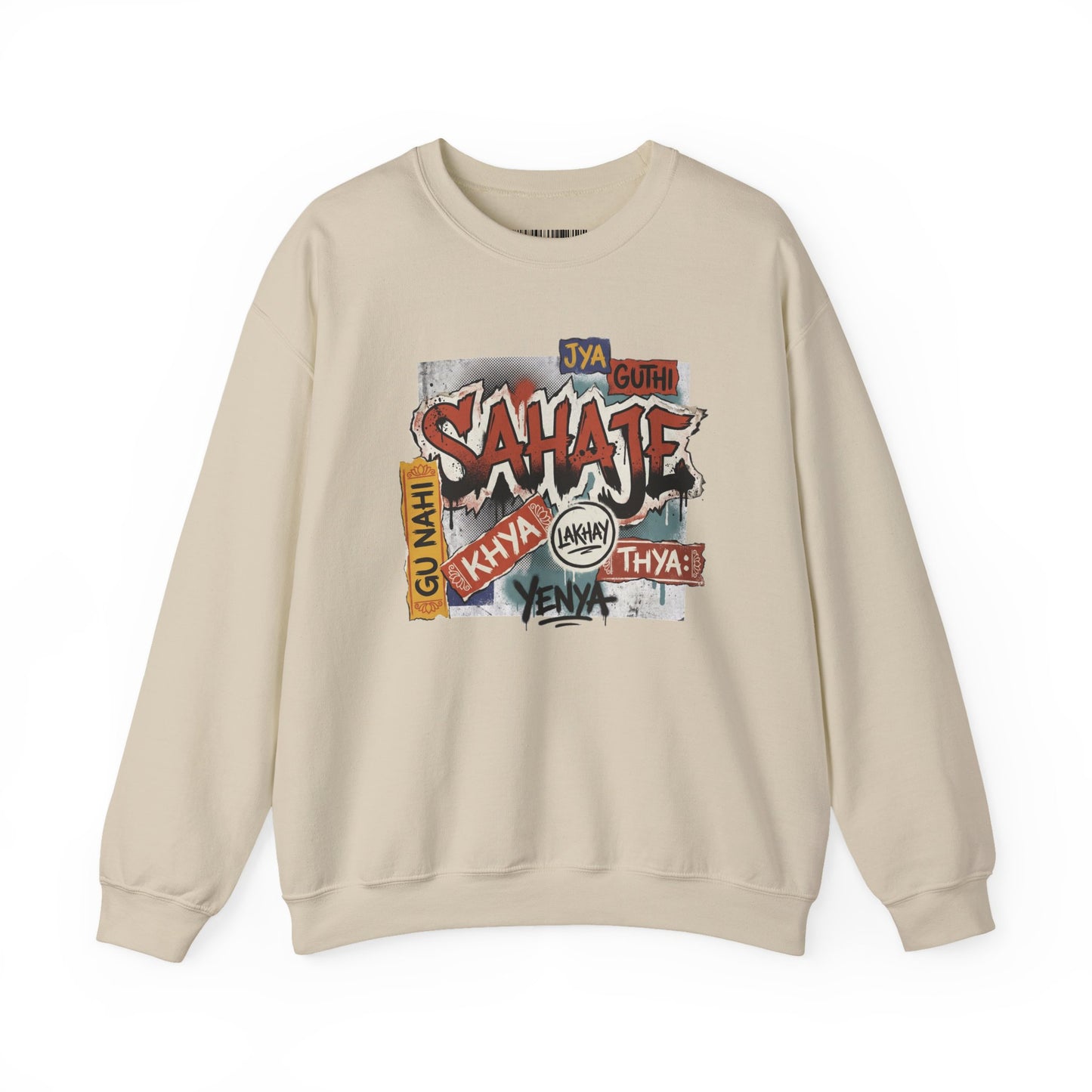 Sahajee Graphic Crewneck Sweatshirt — Urban Tagline Streetwear
