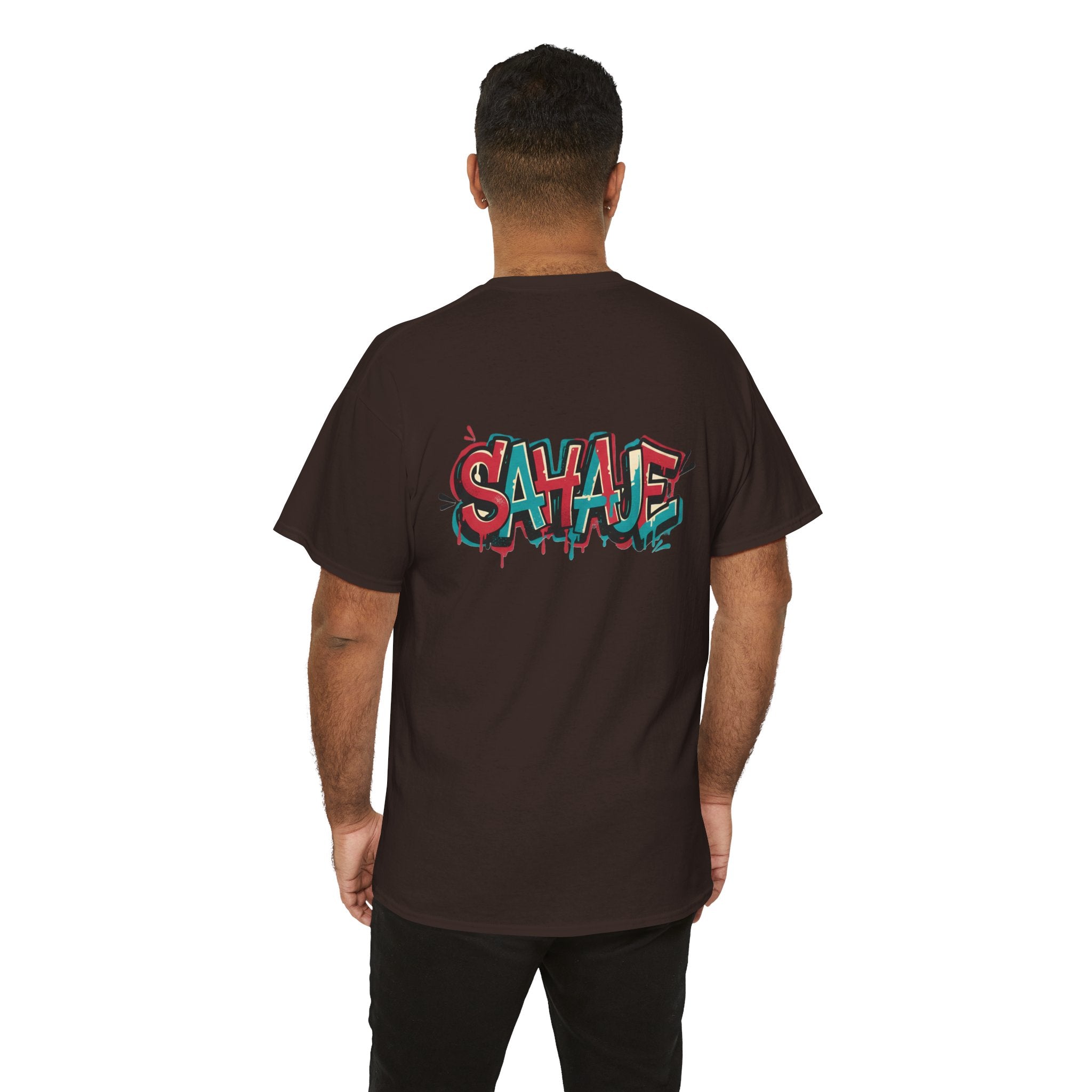 Graffiti "SAVAJE" Tee - Urban Streetwear Graphic T-Shirt