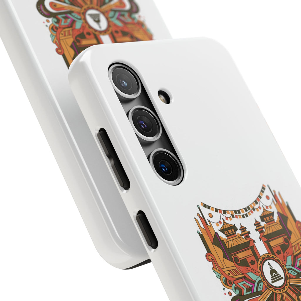 Tough Phone Case — Vintage Temple Mandala Design