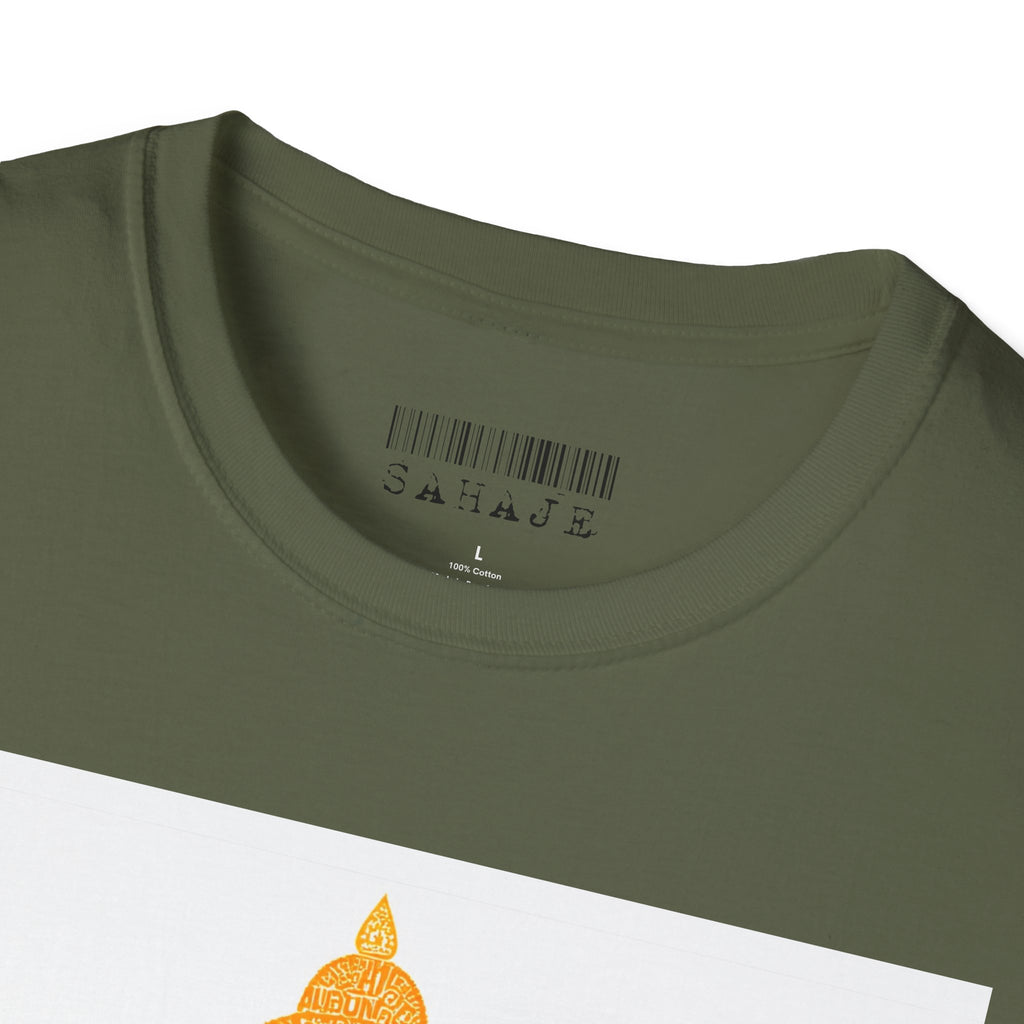 Buddha Graphic Tee — Retro Sun Meditation Shirt
