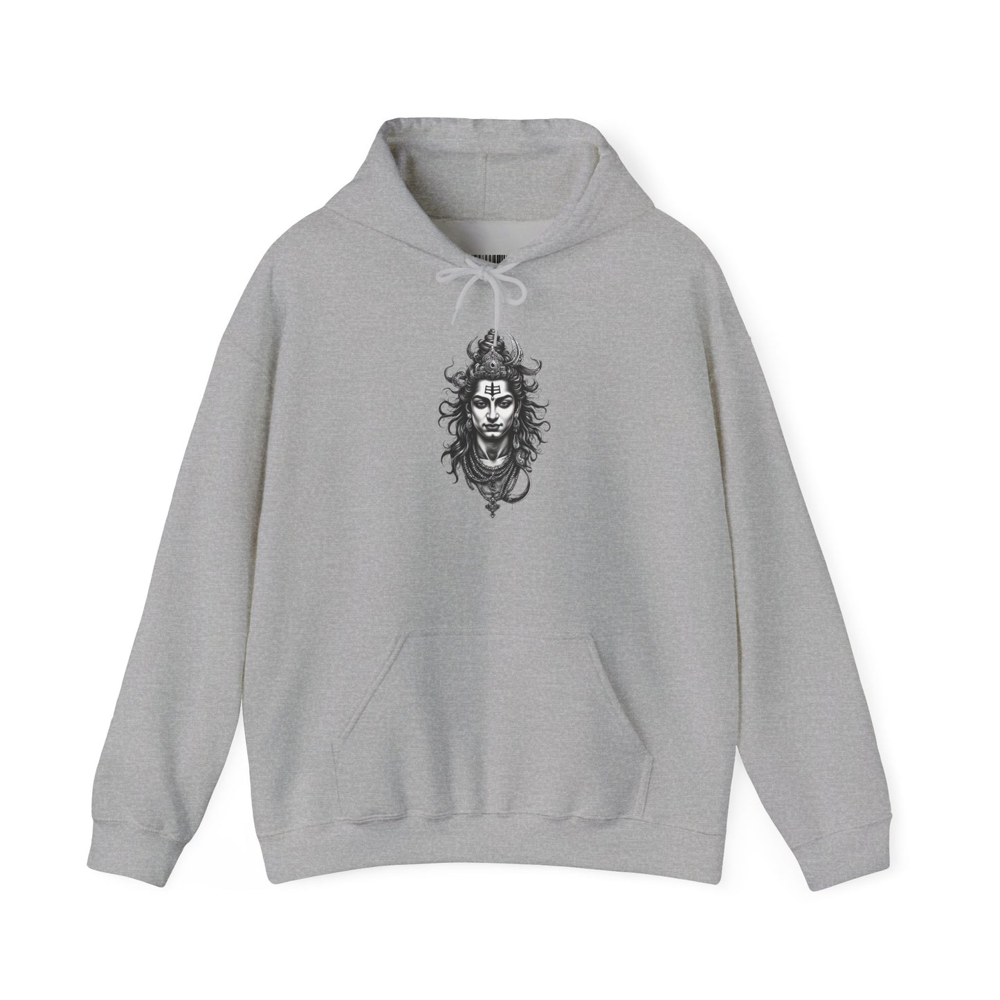 Skull Viking Hoodie — Norse Warrior Graphic Hooded Sweatshirt