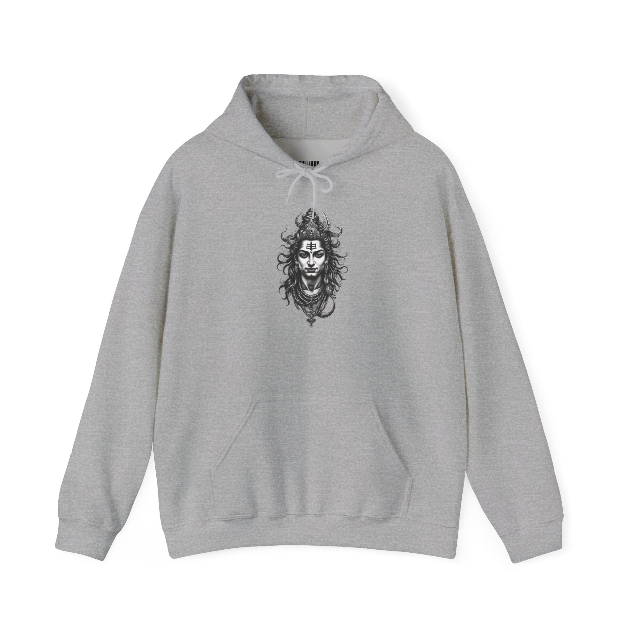 Skull Viking Hoodie — Norse Warrior Graphic Hooded Sweatshirt