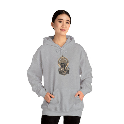 Egyptian Pharaoh Helmet Hoodie — Ancient Warrior Graphic Sweatshirt
