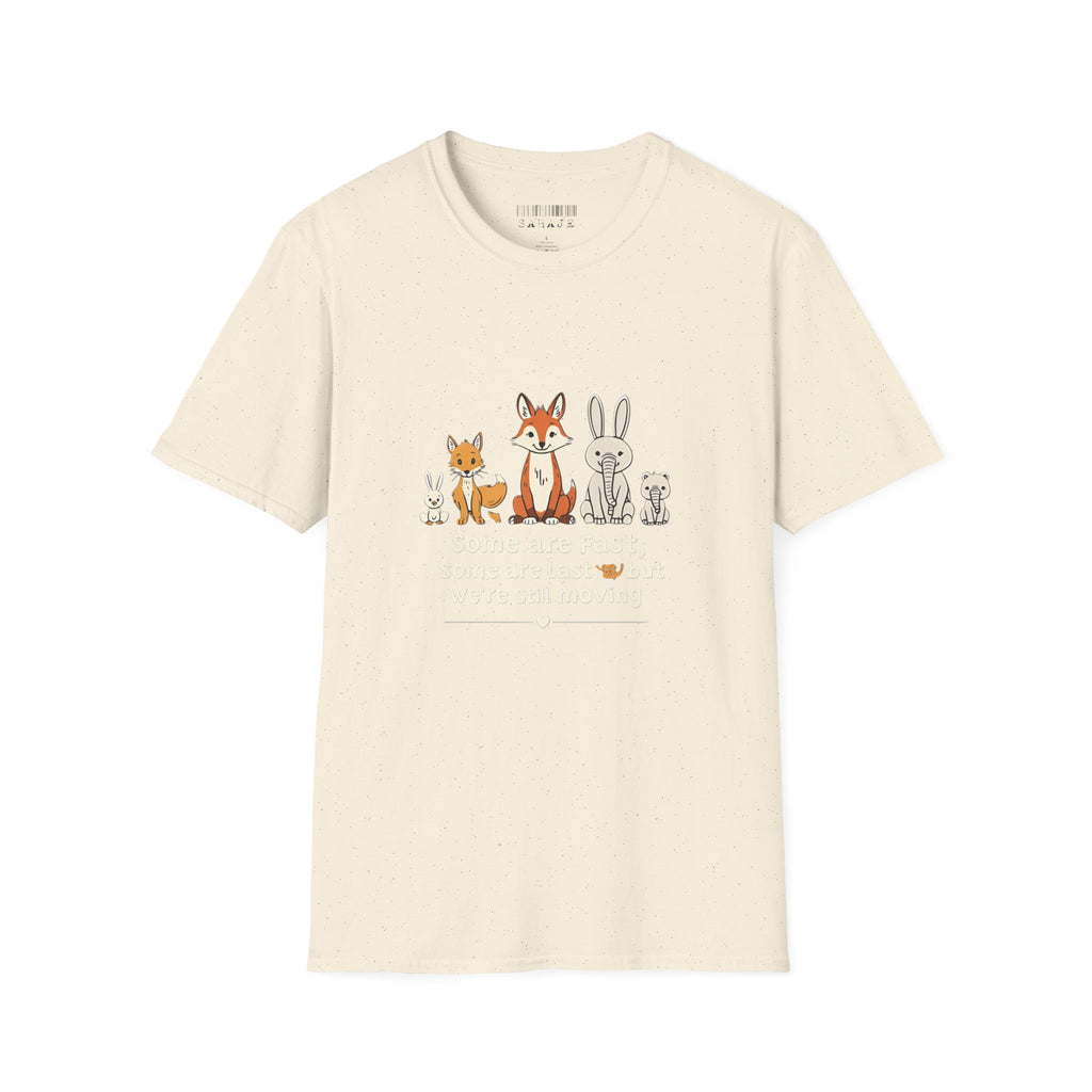 Woodland Friends T-Shirt — Cute Fox, Bunny & Squirrel Graphic