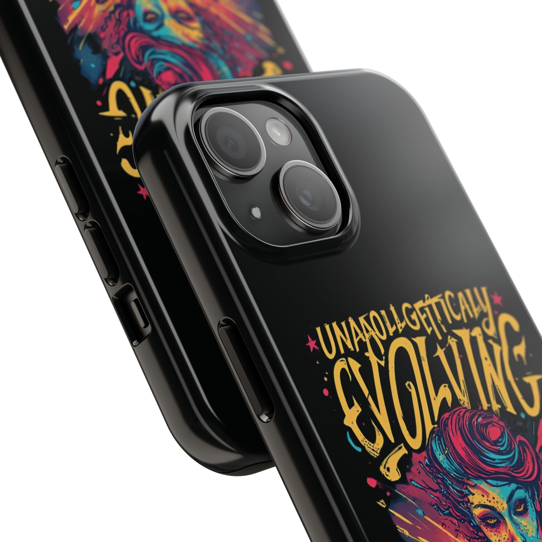 Evolving Butterfly Phone Case — "Unapologetically Evolving" Artistic Protective Case