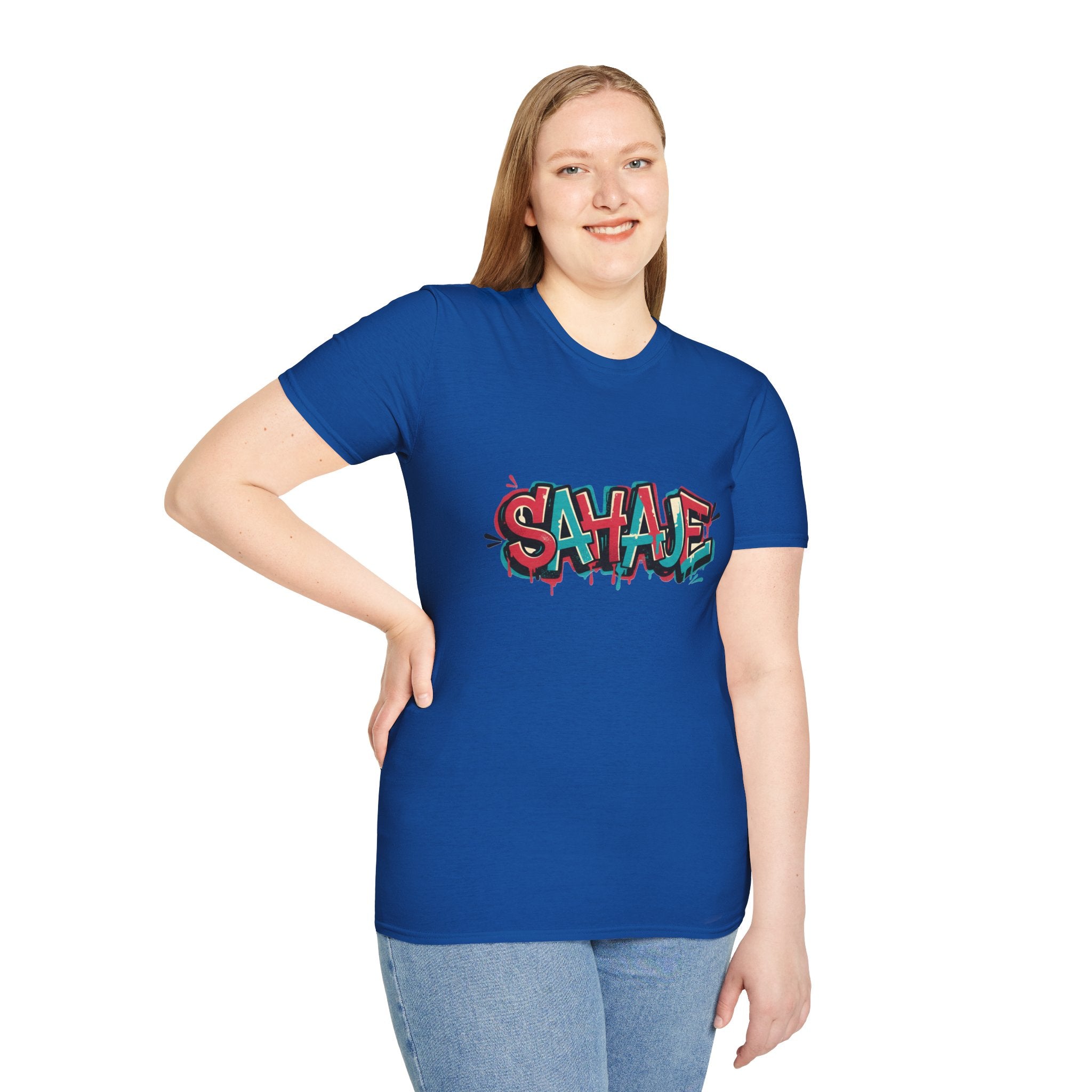 Graffiti 'SAVAGE' Tee — Urban Streetwear Graphic T-Shirt