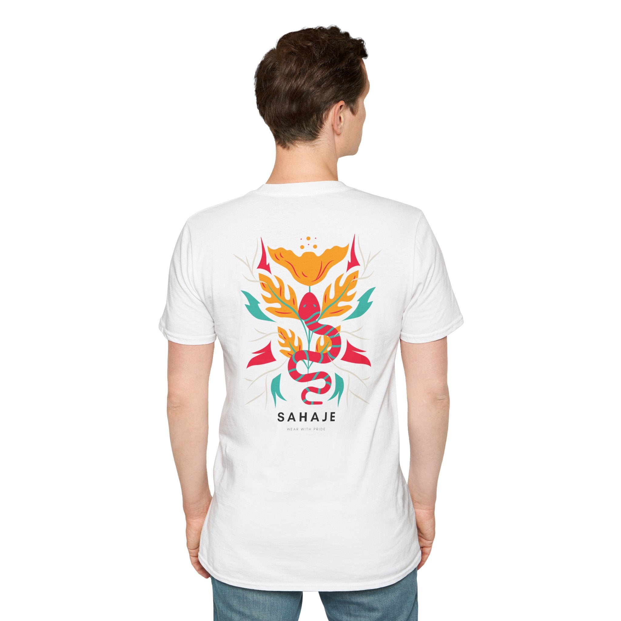 Sahaje Floral Serpent T-Shirt