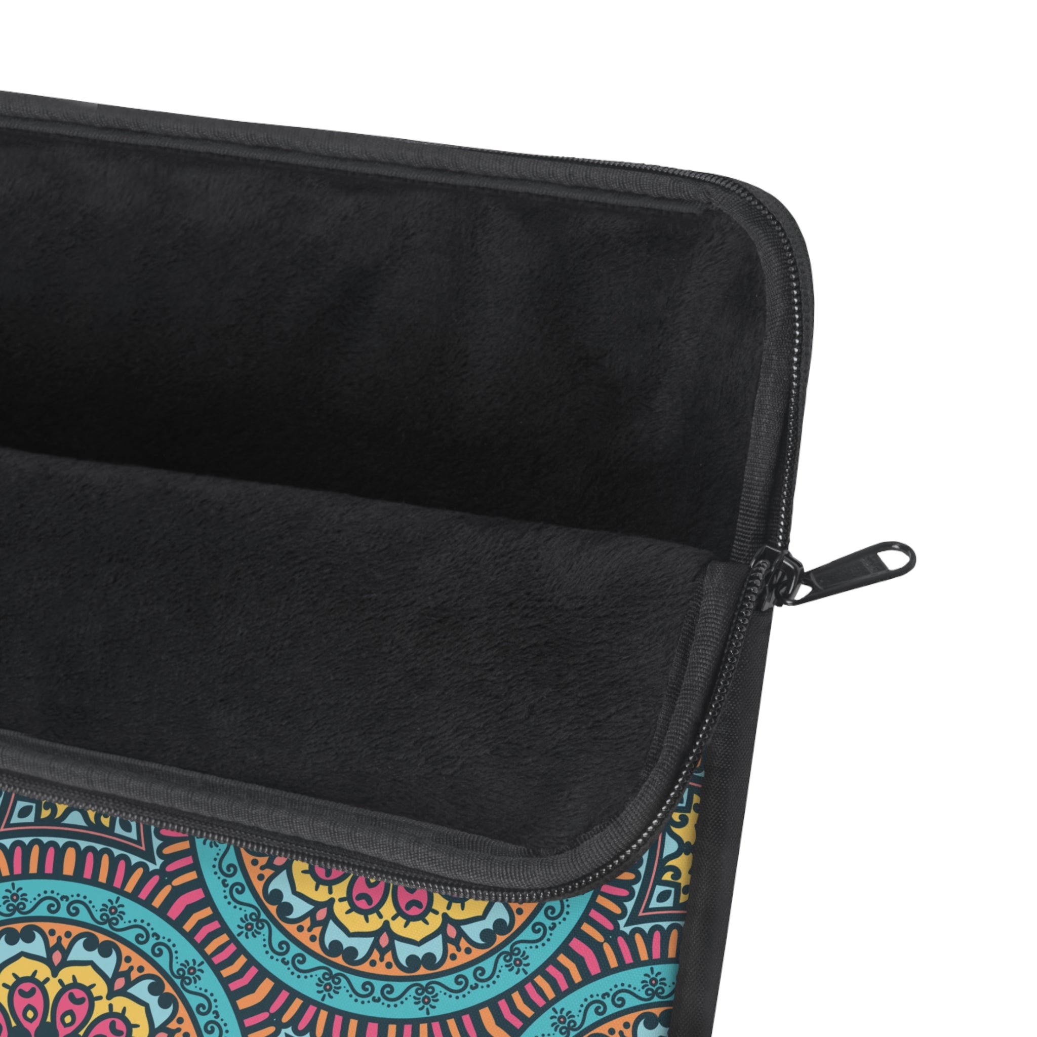 Colorful Boho Laptop Sleeve | Stylish Tech Case, Unique Computer Bag, Mandala Design, Gift for Students and Professionals