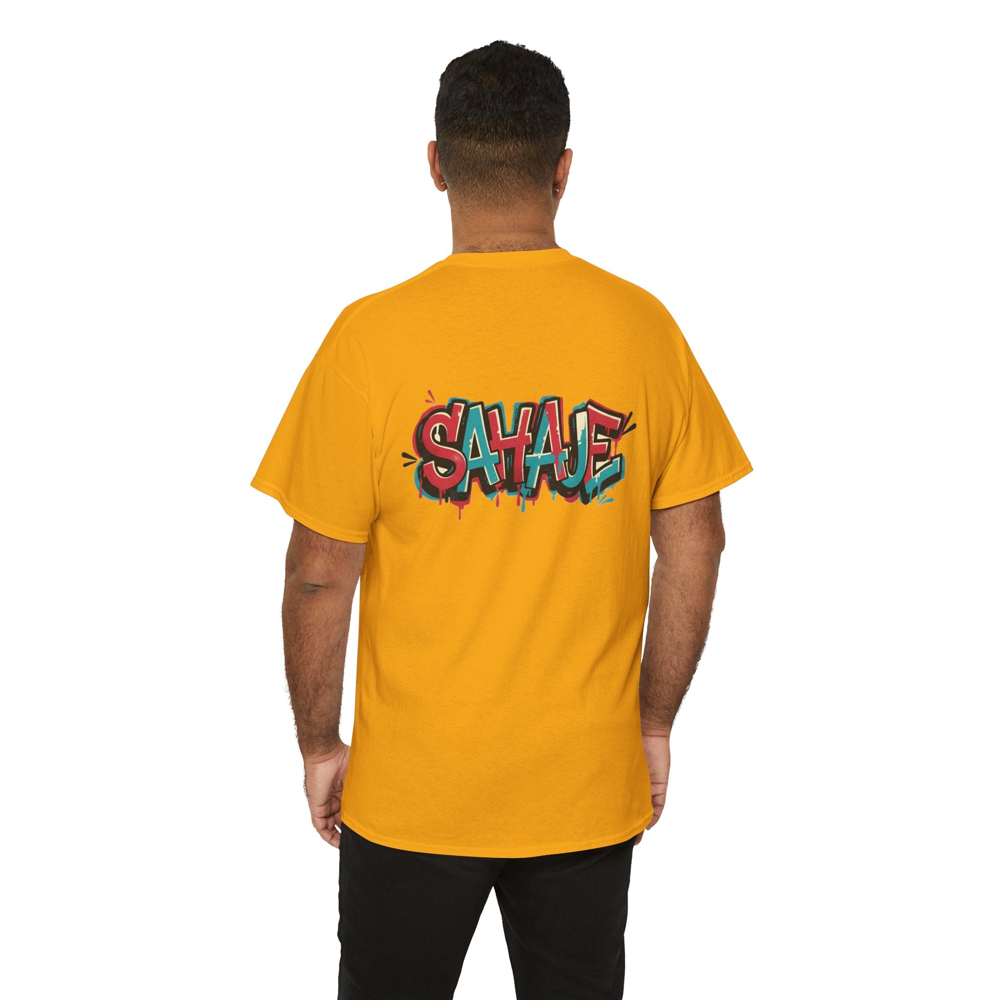 Graffiti "SAVAJE" Tee - Urban Streetwear Graphic T-Shirt