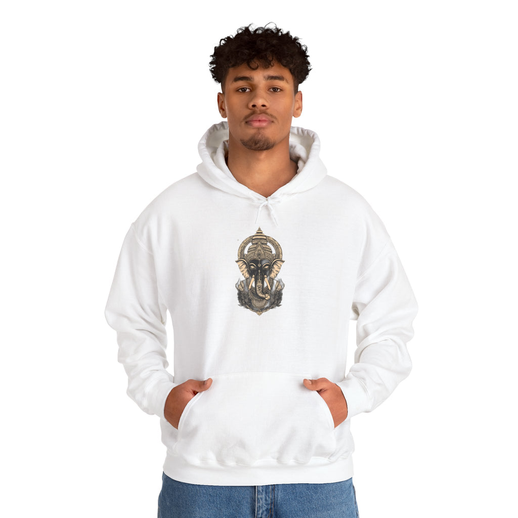 Egyptian Pharaoh Helmet Hoodie — Ancient Warrior Graphic Sweatshirt