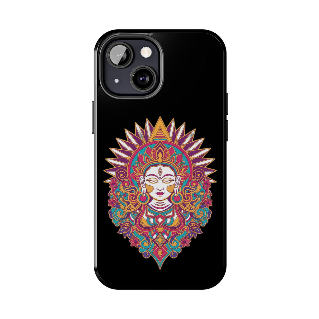 Buddha Mandala Tough Phone Case — Protective Spiritual iPhone Cover