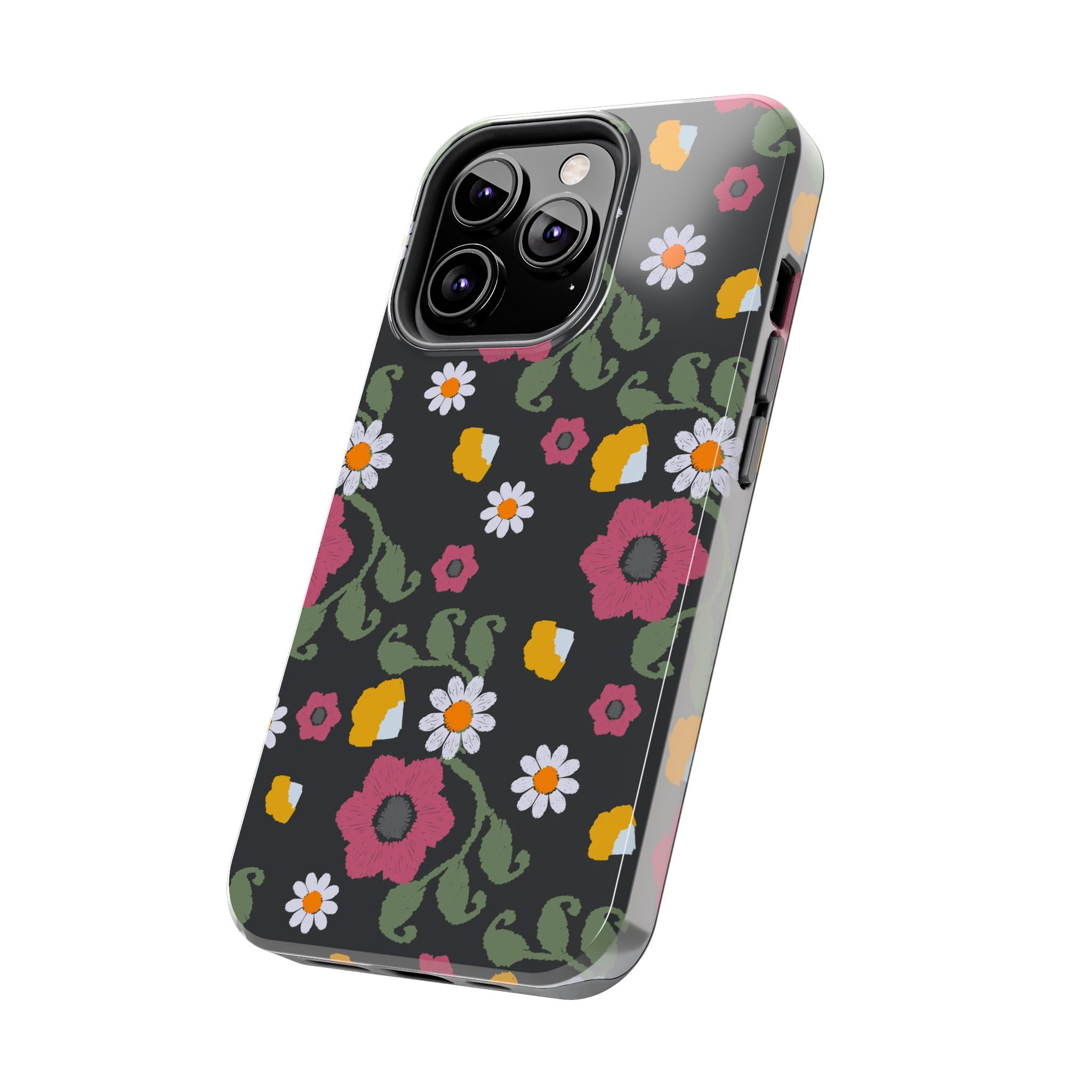 Floral Tough Phone Cases | Vibrant Protection for Everyday Use | Gift for Her, Trendy Accessories, Birthday, Mother's Day