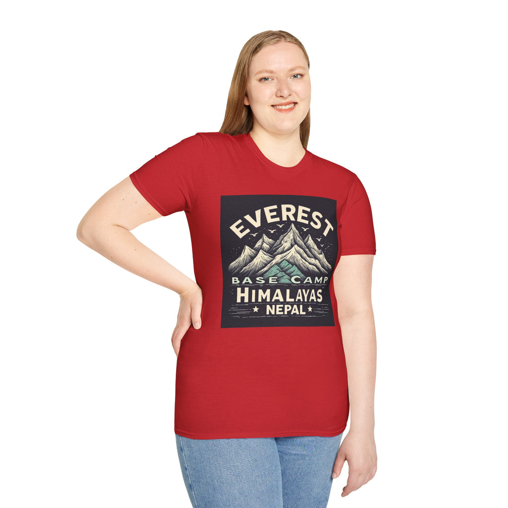 Everest Base Camp T-Shirt – Himalayas Nepal Vintage Mountain Tee