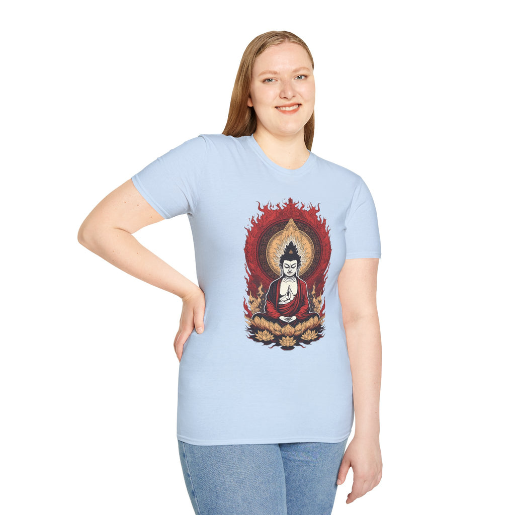Buddha Lotus T-Shirt — Meditative Zen Graphic Tee