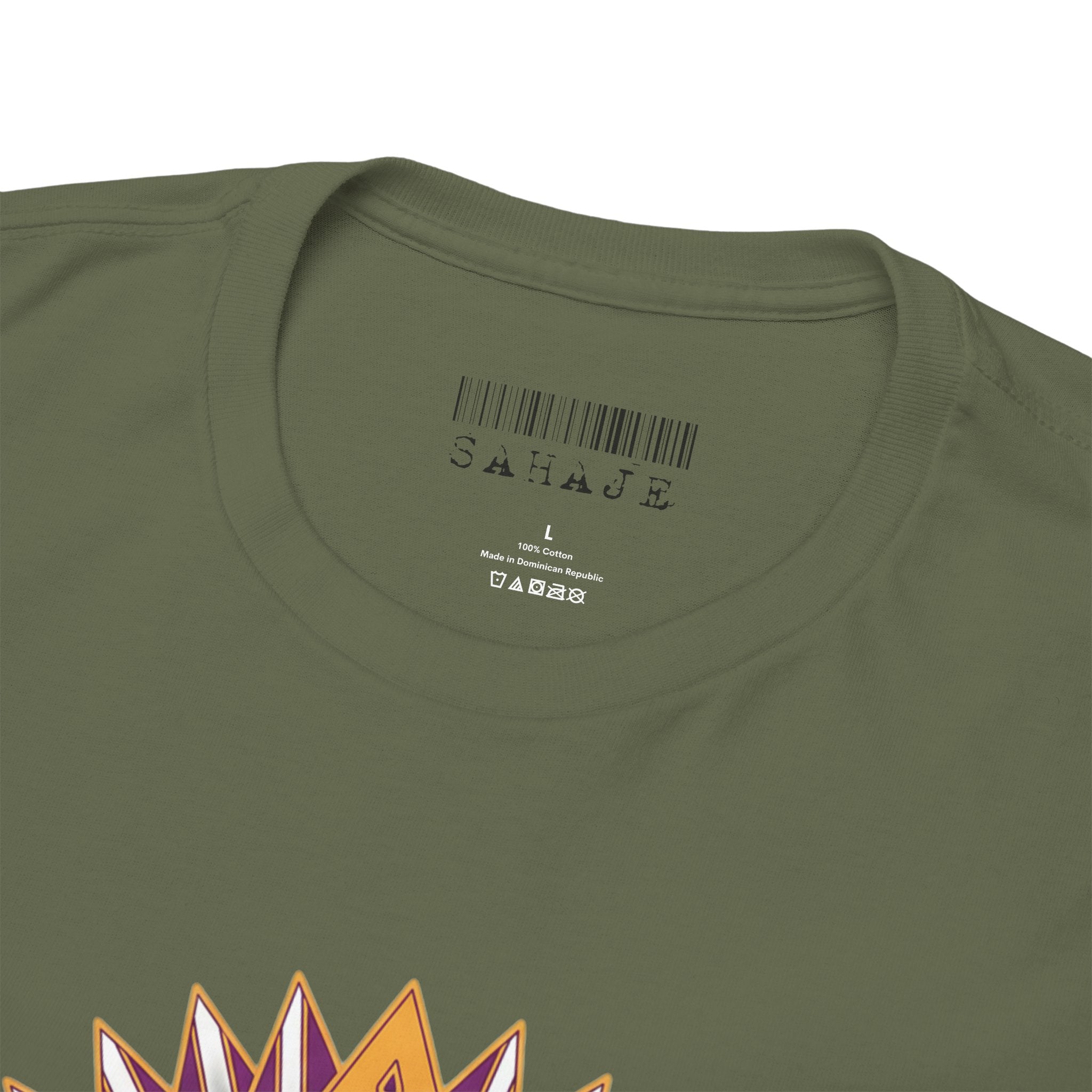 Spiritual Goddess Sun Mandala Tee — Colorful Boho Yoga T‑Shirt