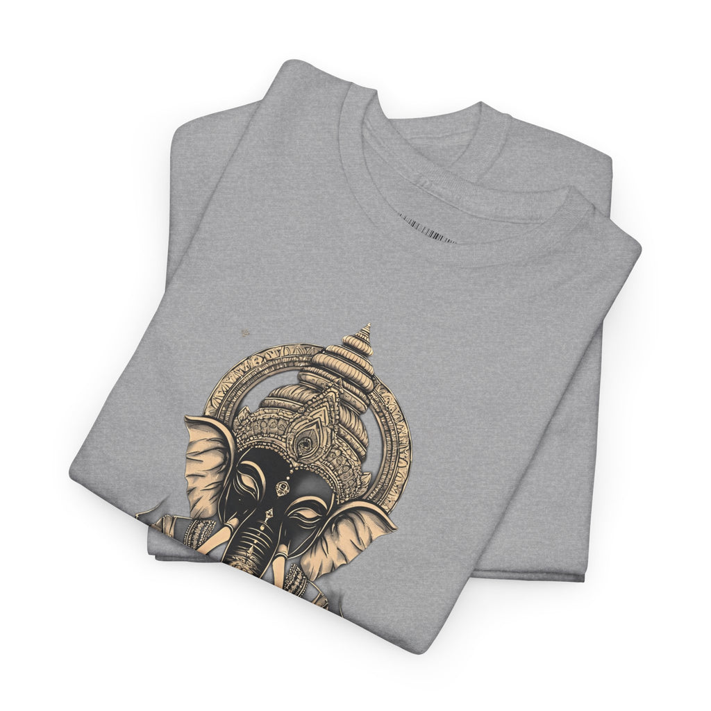 Elephant Mandala T‑Shirt — Spiritual Ganesha-Inspired Graphic Tee