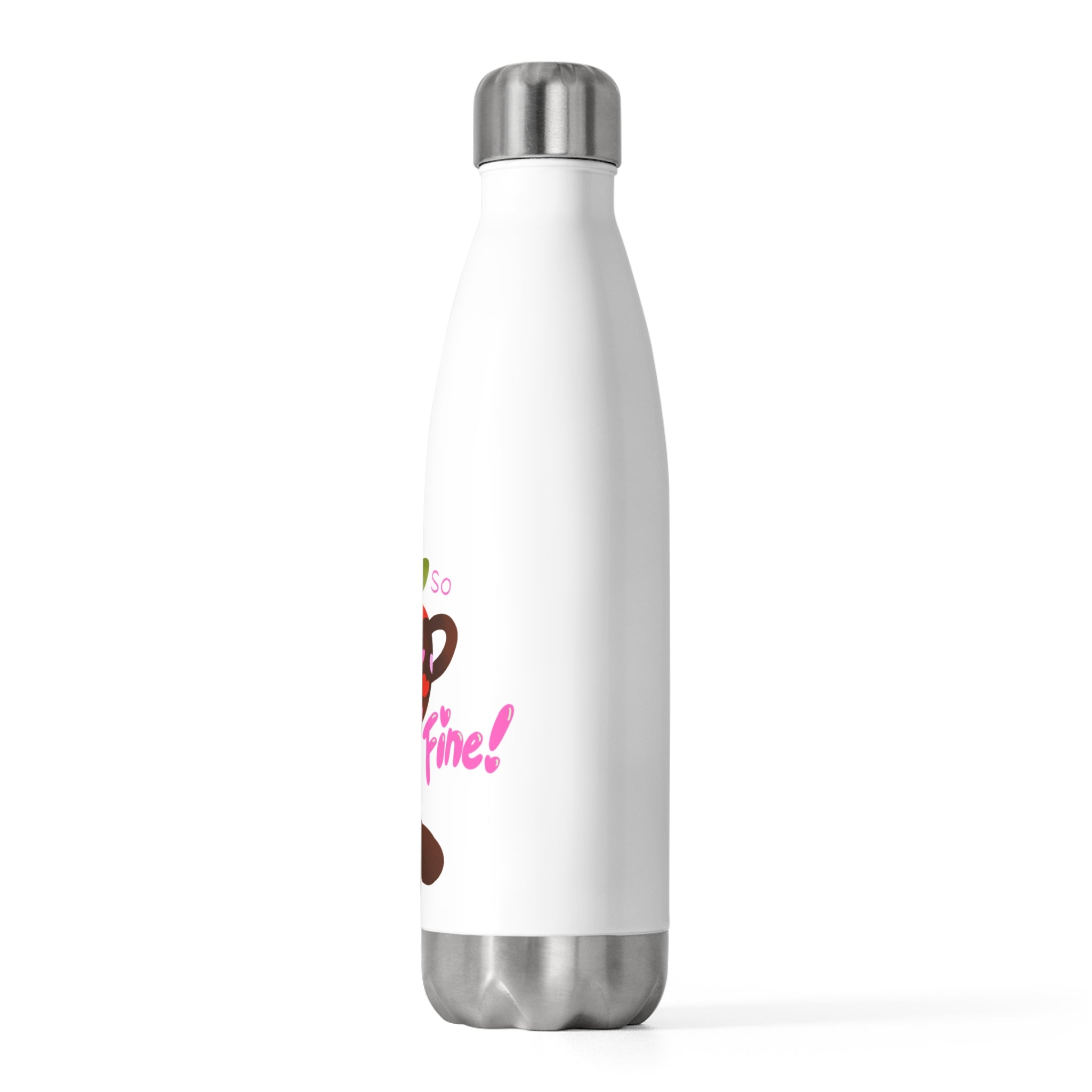 Cute Insulated Water Bottle - I'm So Berry Fine, Fun Gift, Summer Hydration, Fitness Companion, Personal Water Bottle, Unique Drinkware