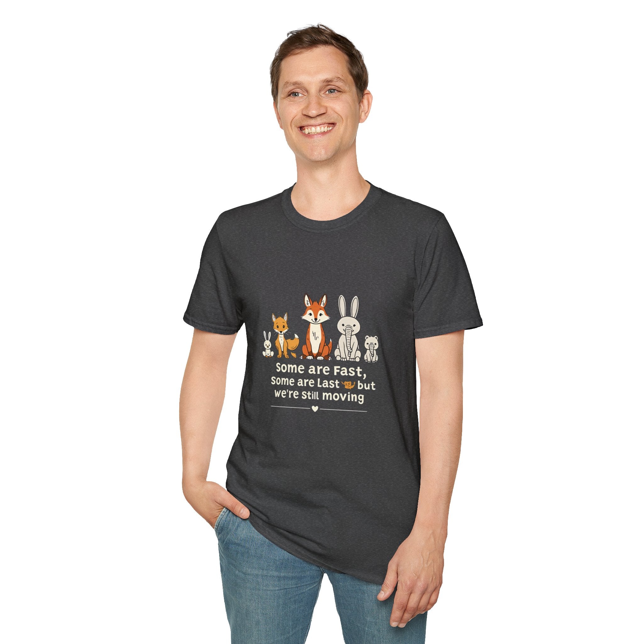 Woodland Friends T-Shirt — Cute Fox, Bunny & Squirrel Graphic