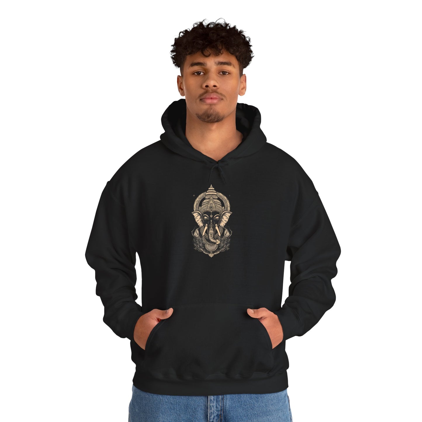 Egyptian Pharaoh Helmet Hoodie — Ancient Warrior Graphic Sweatshirt