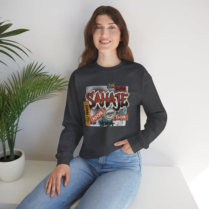 Sahajee Graphic Crewneck Sweatshirt — Urban Tagline Streetwear
