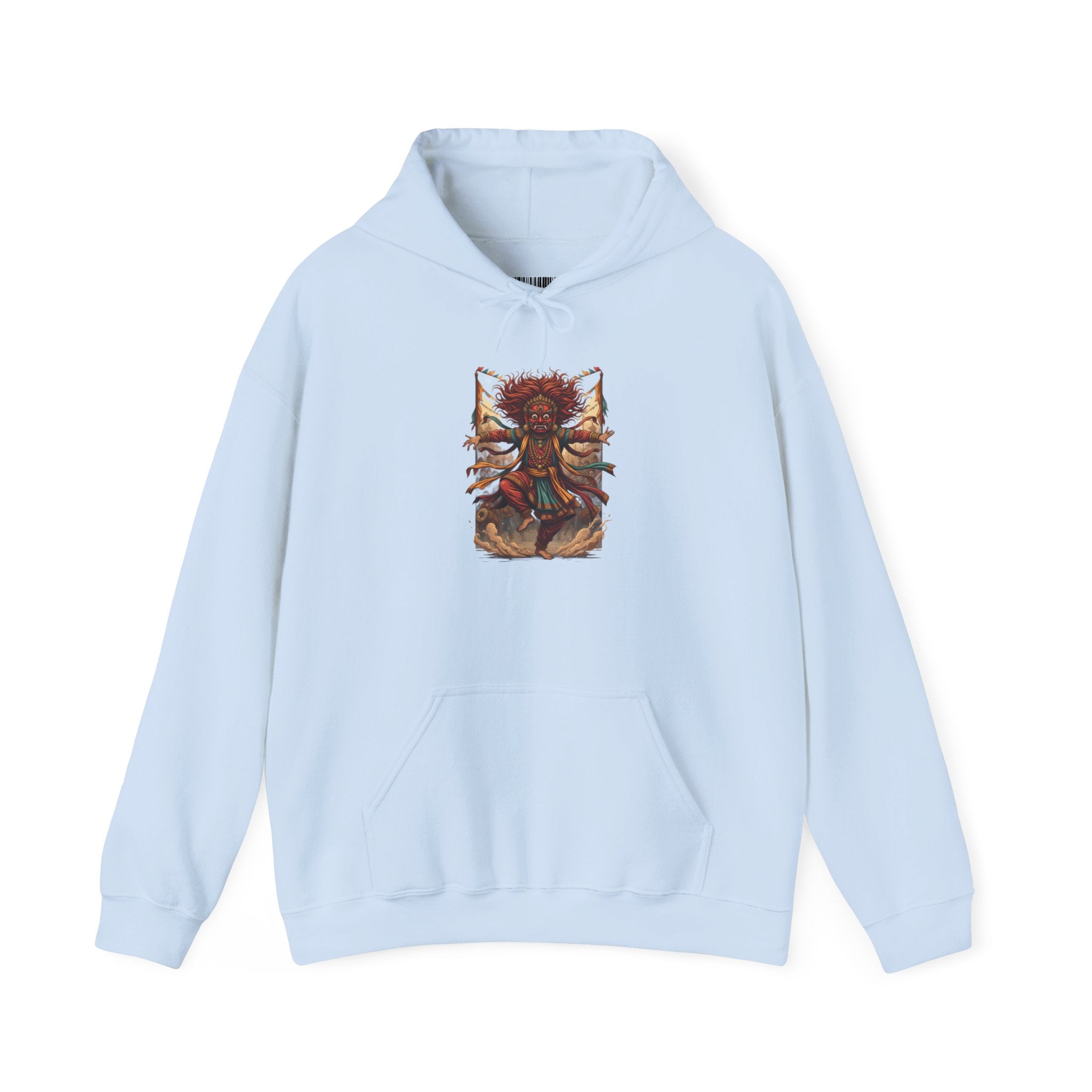 Mystic Sunflower Spirit Hoodie — Boho Meditation Floral Graphic Sweatshirt