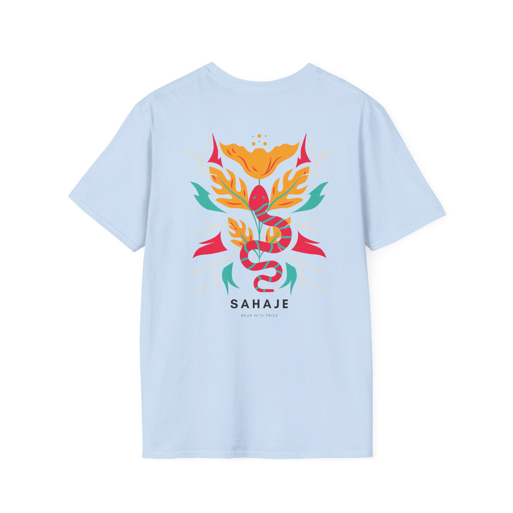 Sahaje Floral Serpent T-Shirt